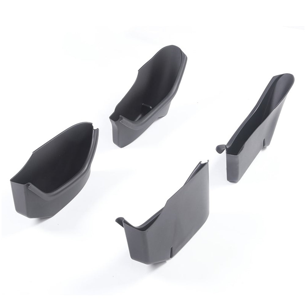 tesla model full cover side door organizer tray