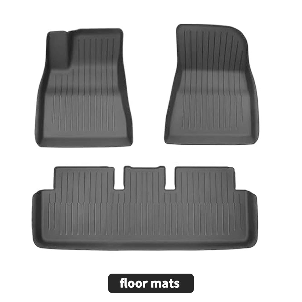 interior floor mats for tesla new model 3 highland