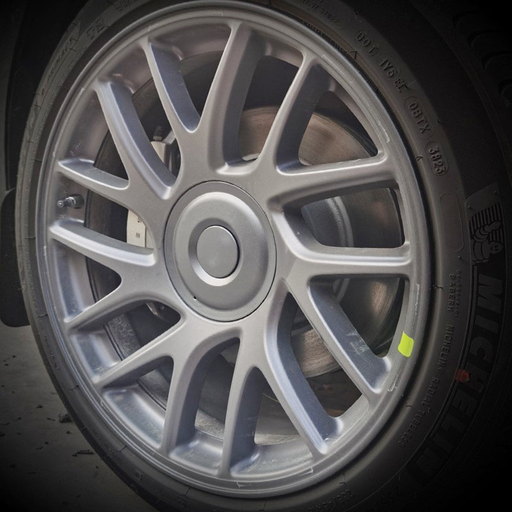 tesla center wheel caps