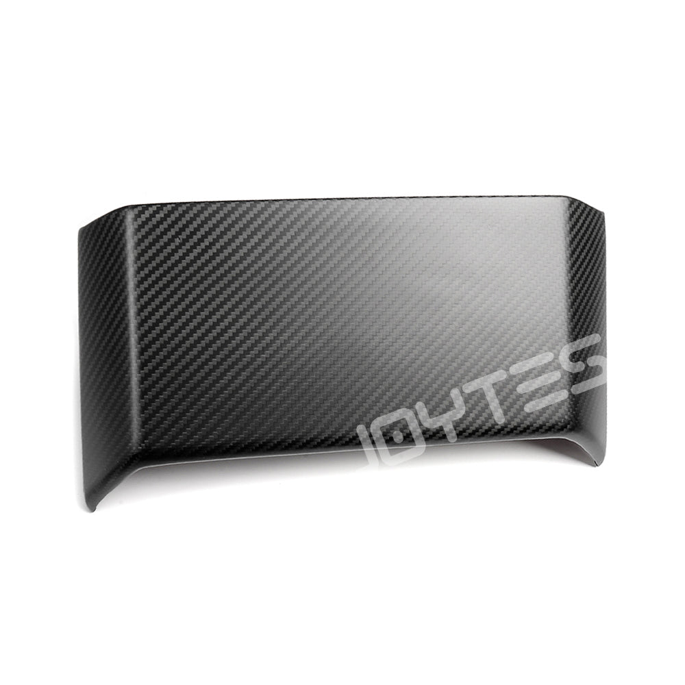 tesla cybertruck carbon fiber rear screen frame cover