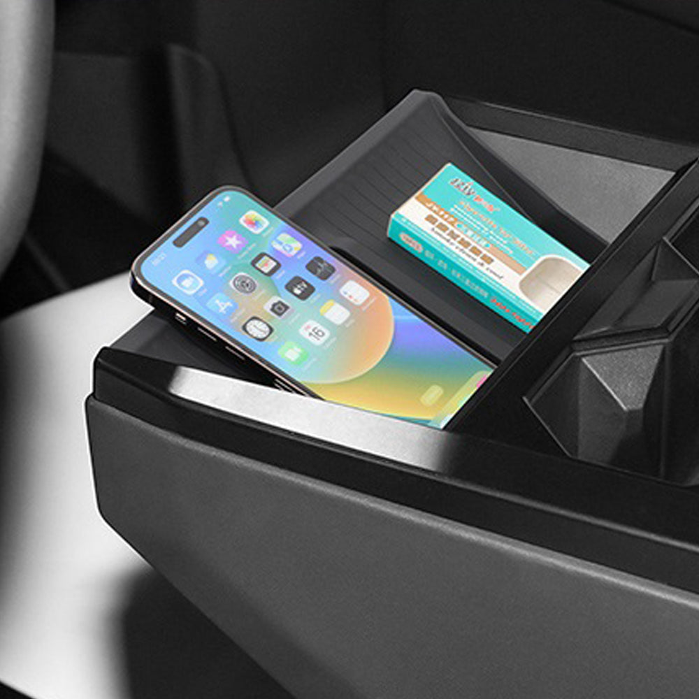 tesla wireless charging pad cybertruck