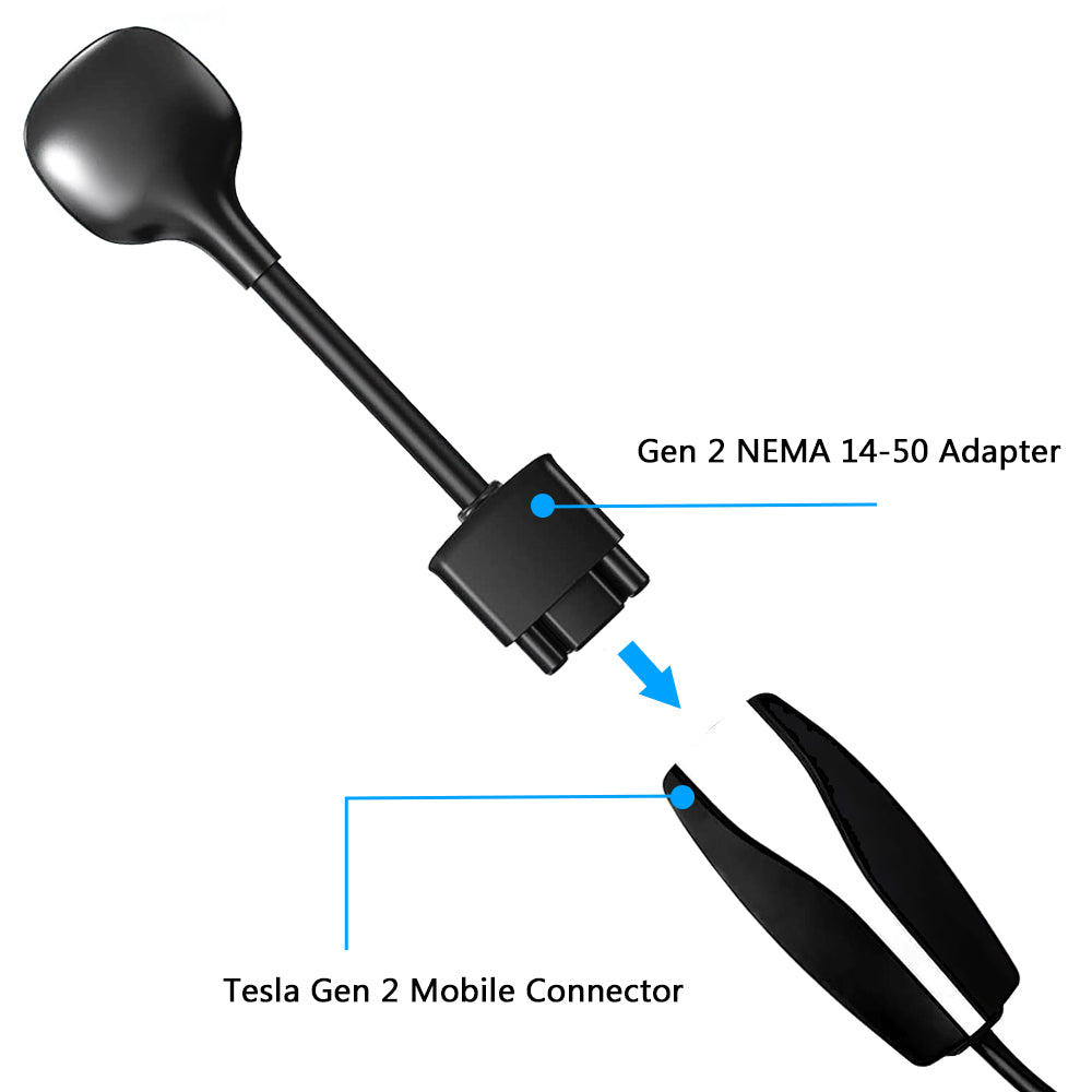 tesla nema 14 50 corded mobile connector