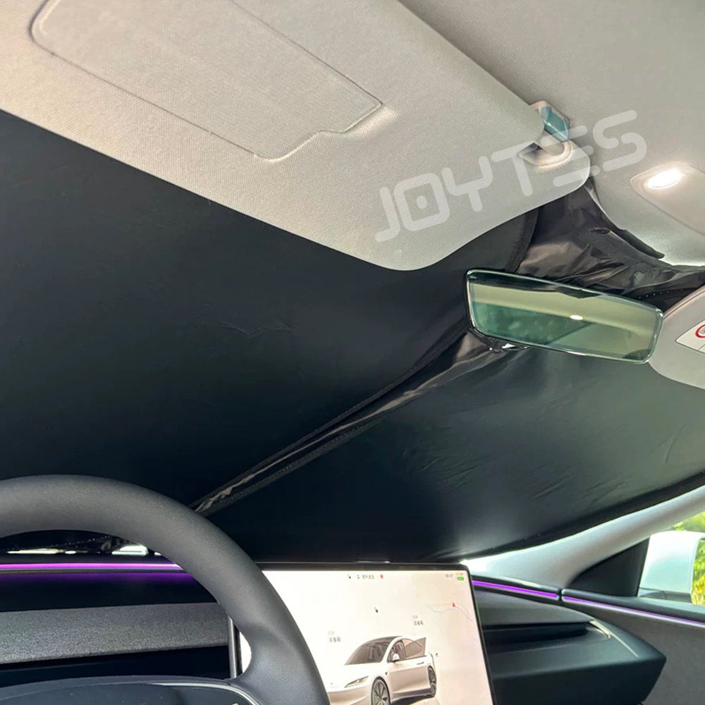 tesla model x windshield uv protection