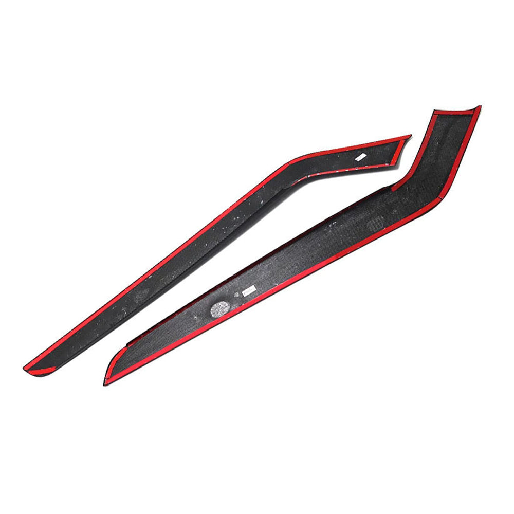 tesla real carbon fiber console cover
