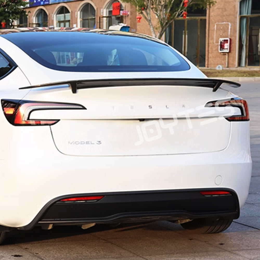 tesla model 3 highland spoiler carbon