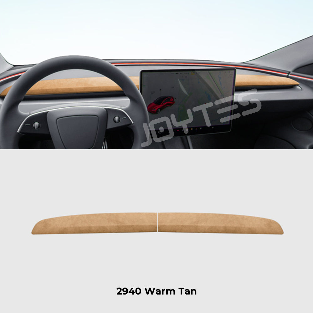 tableau de bord alcantara tesla model y juniper