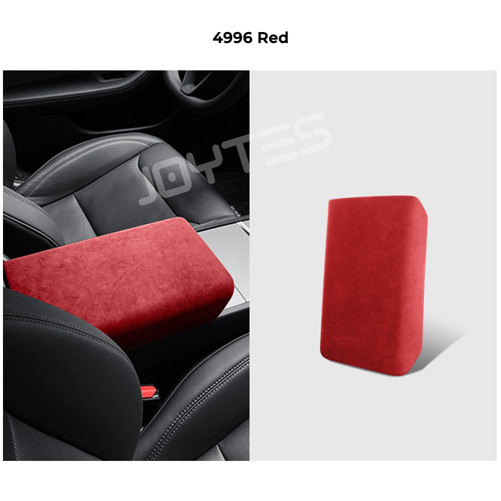 tesla model y juniper alcantaracenter armrest cover