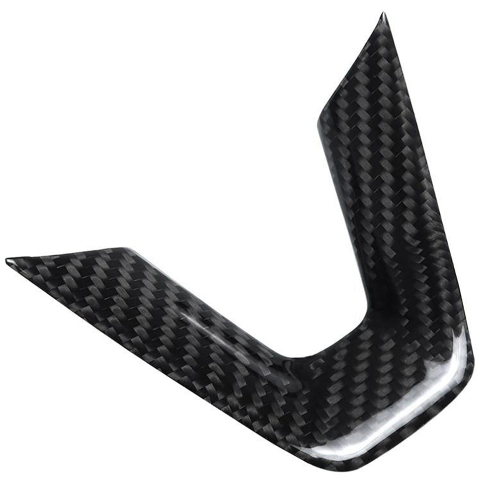 Garniture de volant en fibre de carbone véritable pour Tesla Model 3 Highlander 2024+