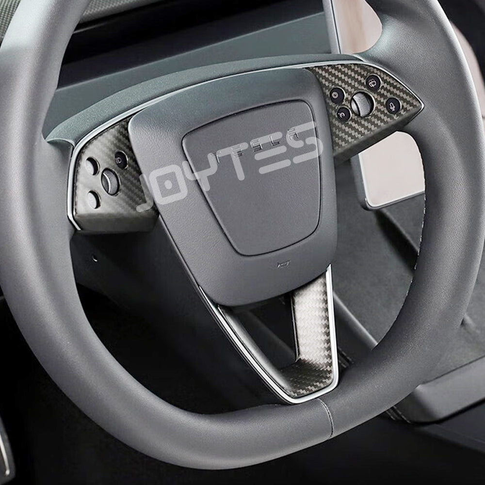 tesla steering wheel horn cover