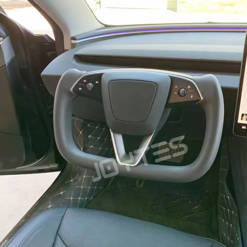 new tesla model 3 steering wheel
