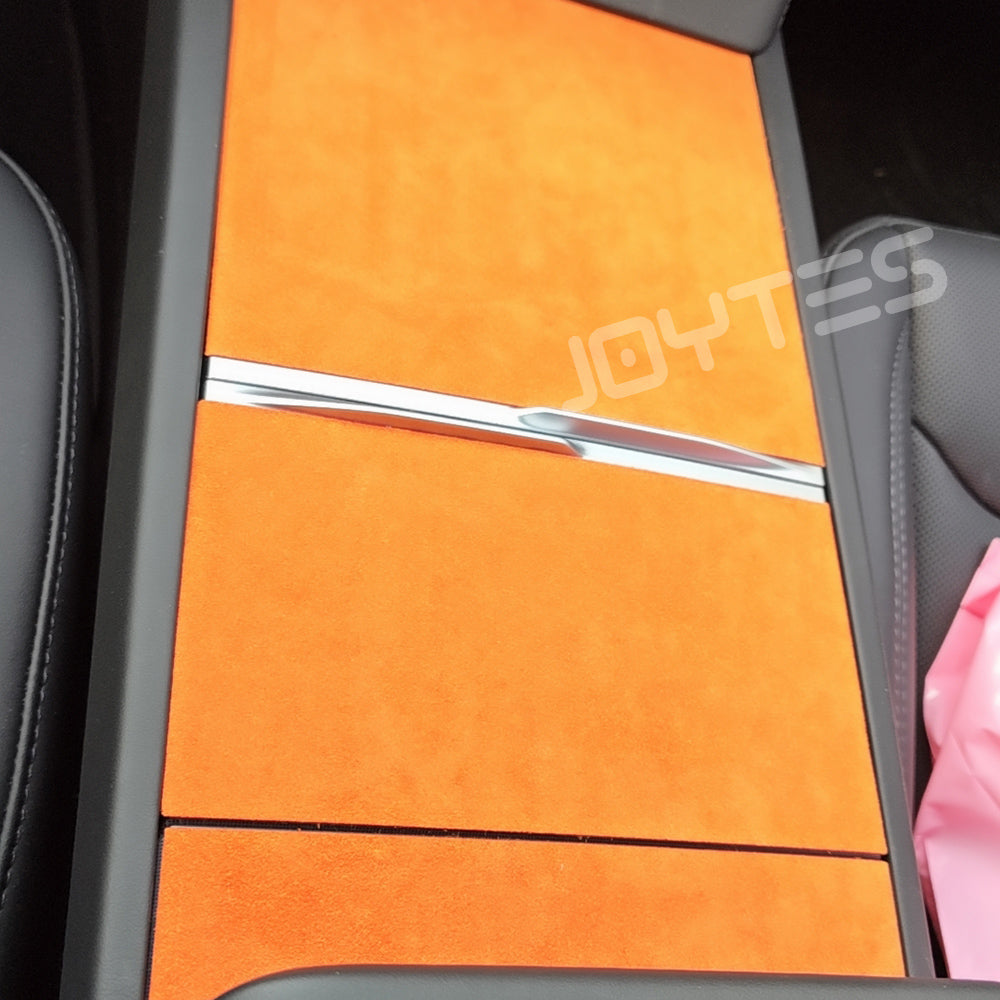tesla alcantara console