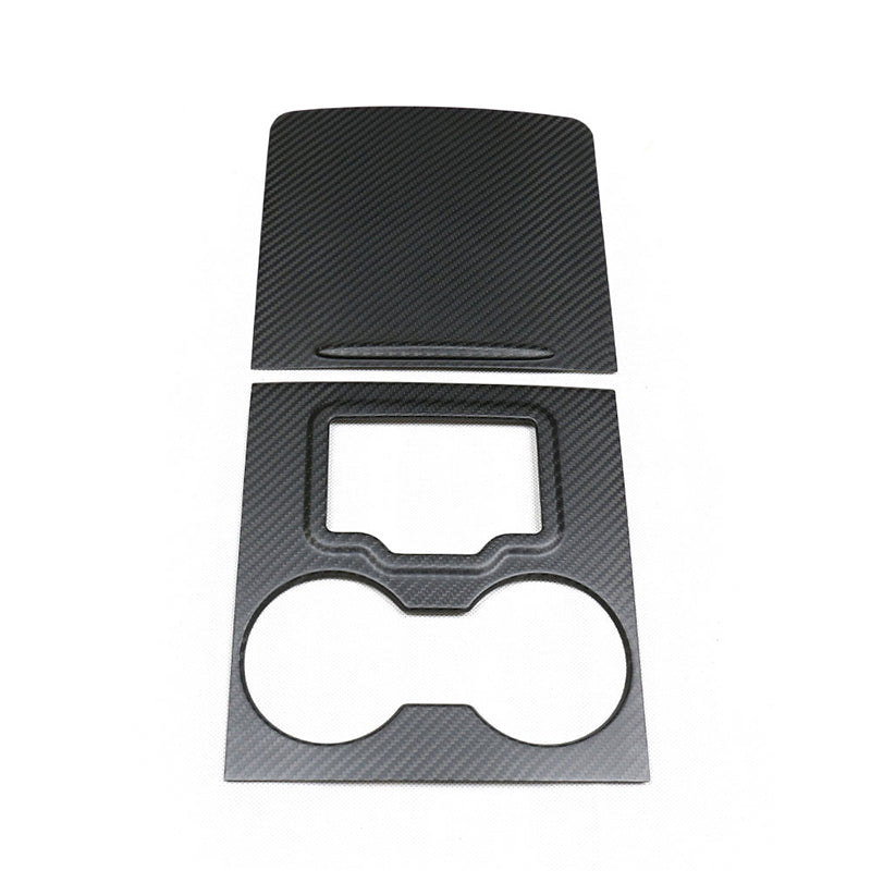 tesla model 3 center console wrap carbon fiber