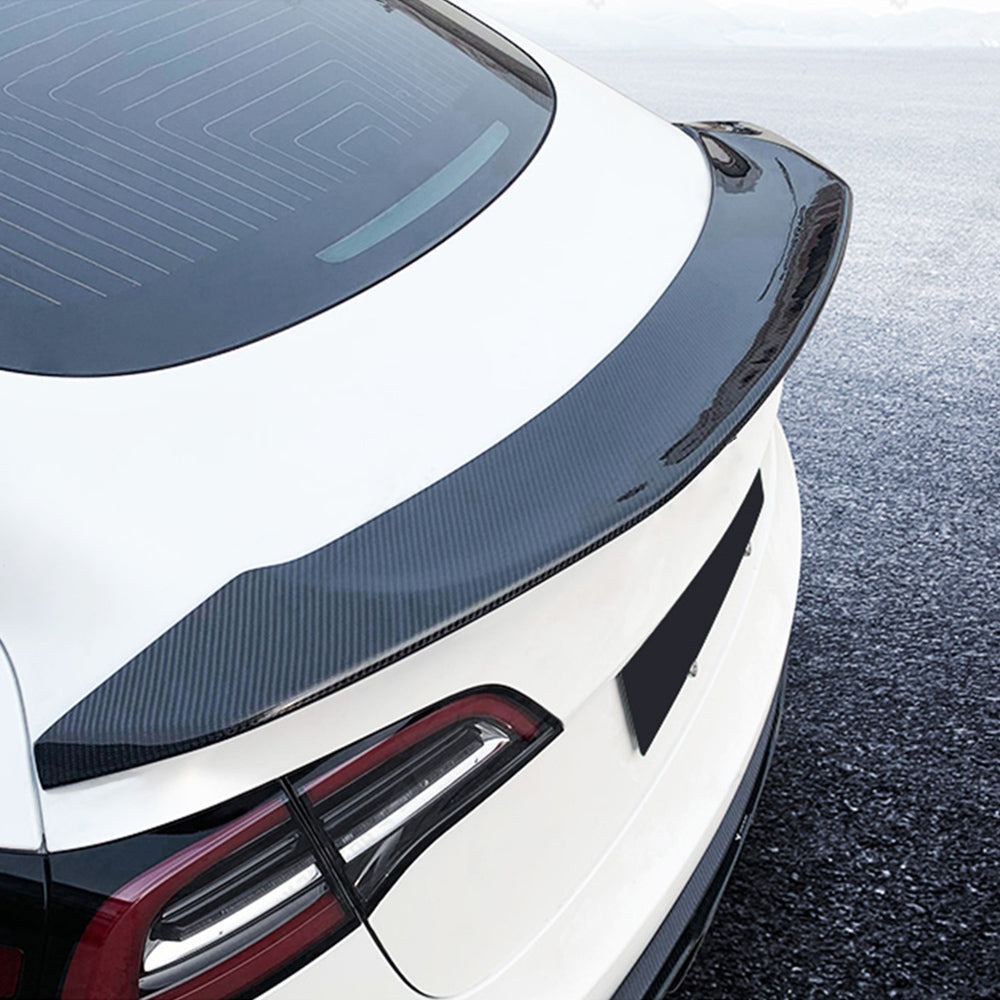tesla rear wing