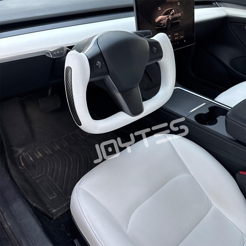 tesla yoke steering wheel model 3