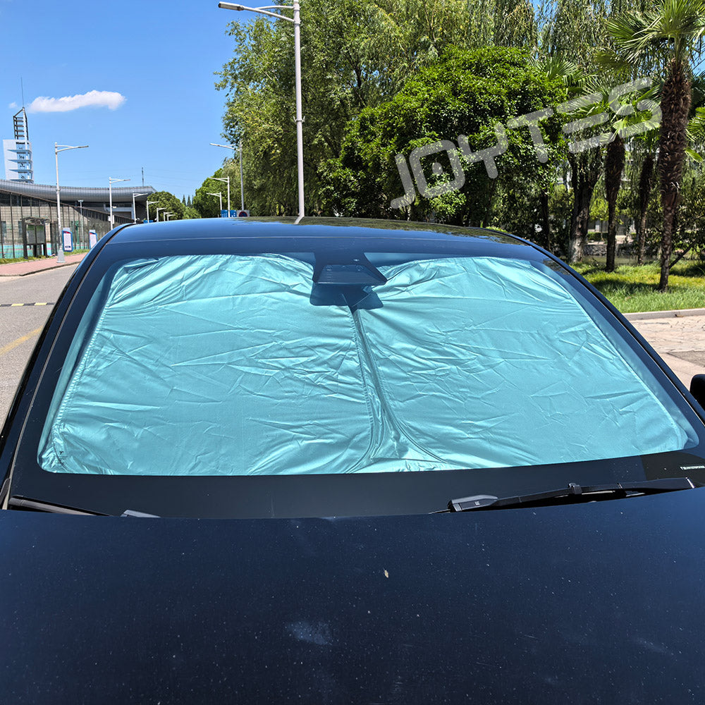 tesla model x windshield sunshade