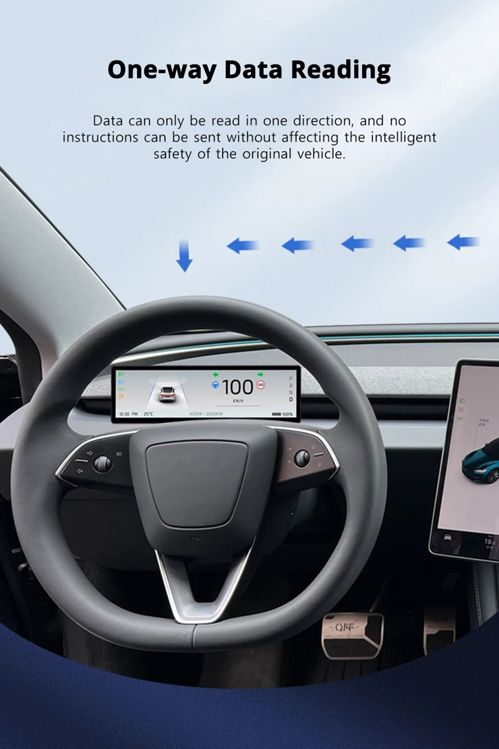 tesla model 3 highland dashboard screen