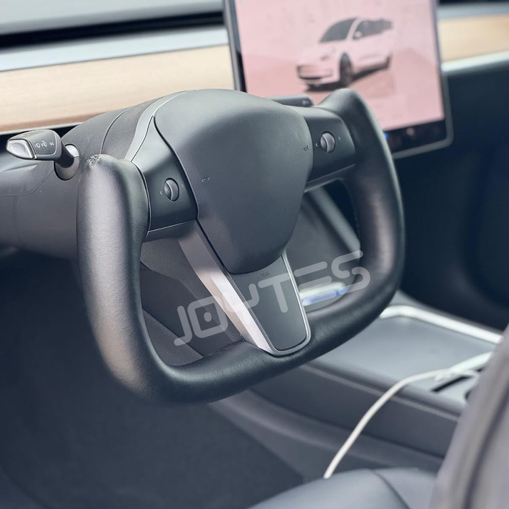 tesla yoke steering wheel