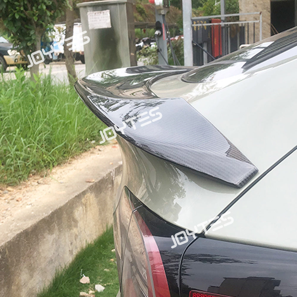 carbon fiber spoiler tesla model y