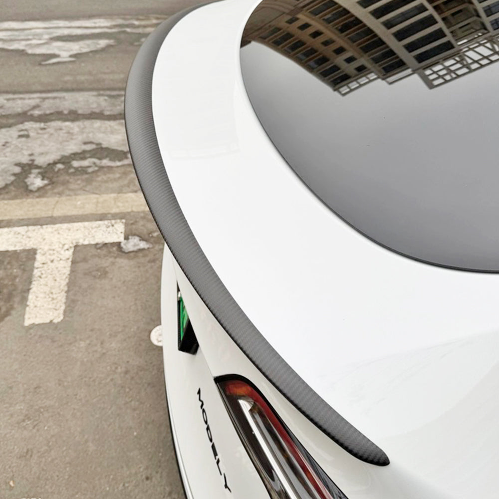 carbon fiber spoiler tesla model 3