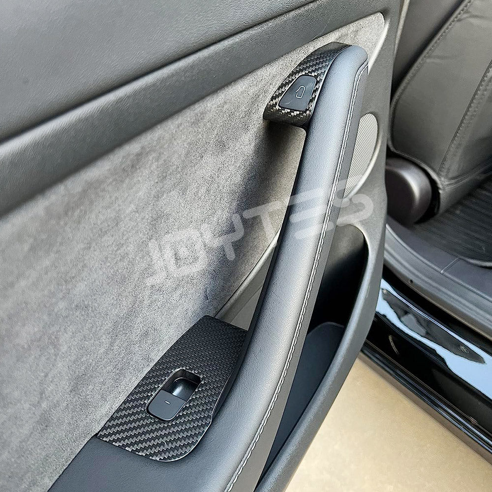 tesla carbon fiber trim
