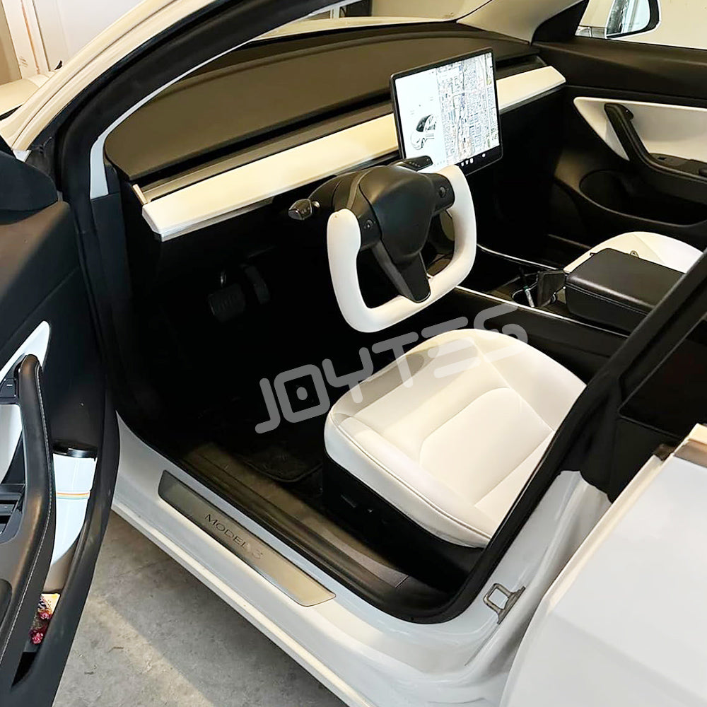 yoke steering wheel tesla model 3