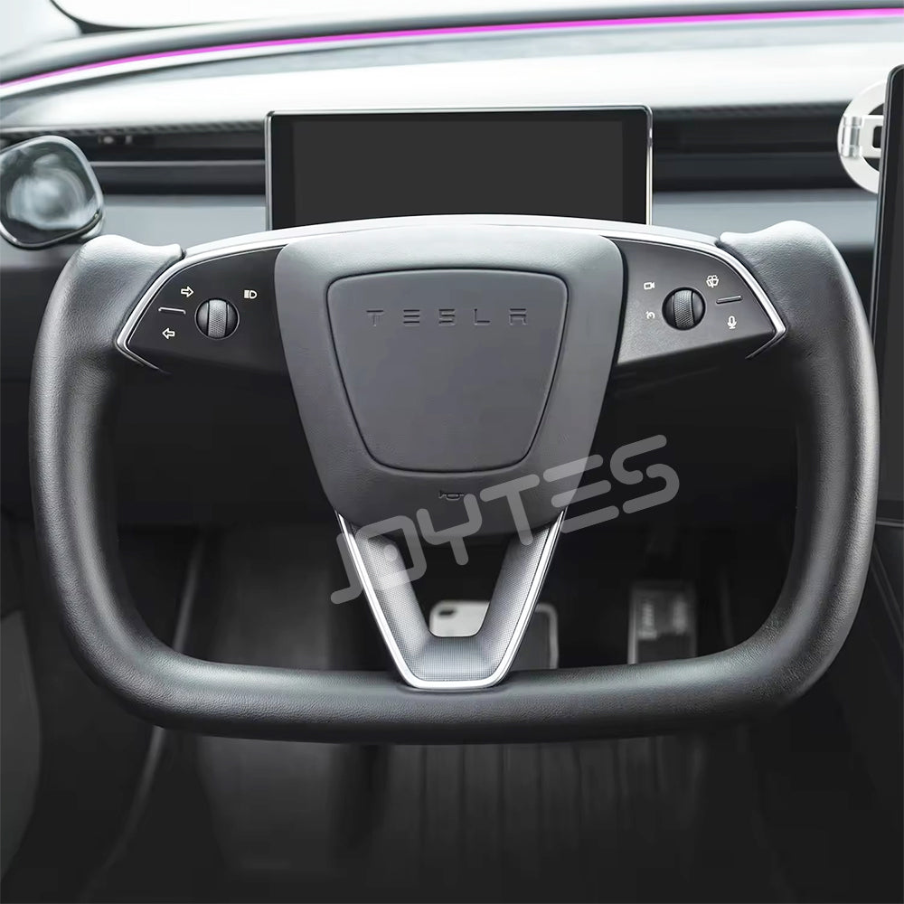 tesla yoke steering wheel