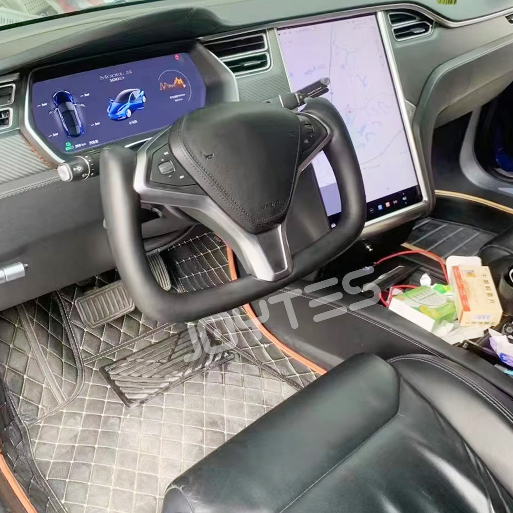 tesla yoke steering wheel model x