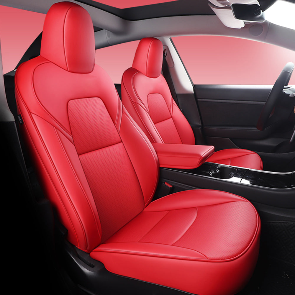 tesla nappa leather seat covers