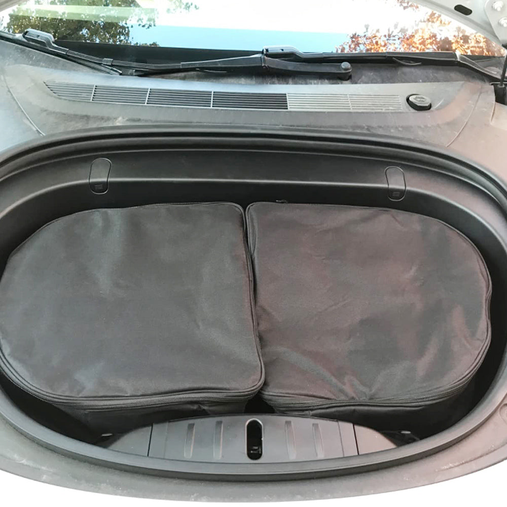 car trunk organizer with insulated cooler bag