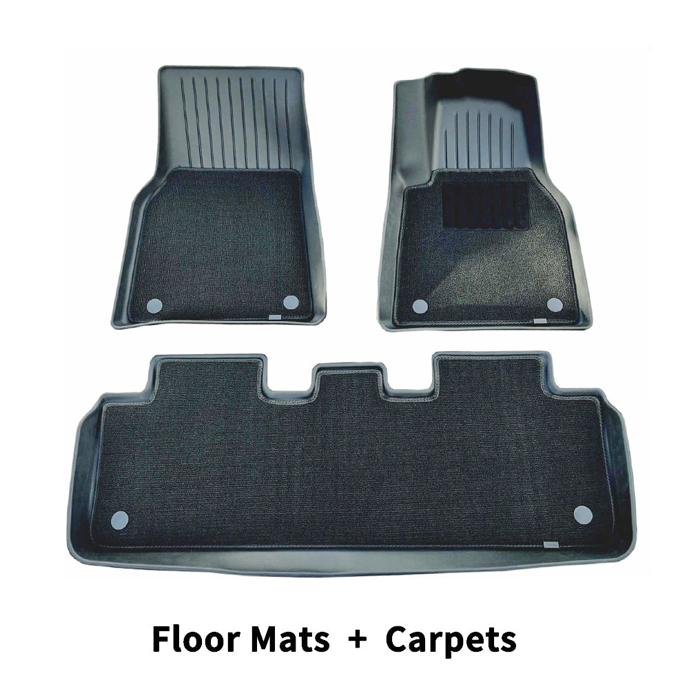 tesla model y interior floor mats