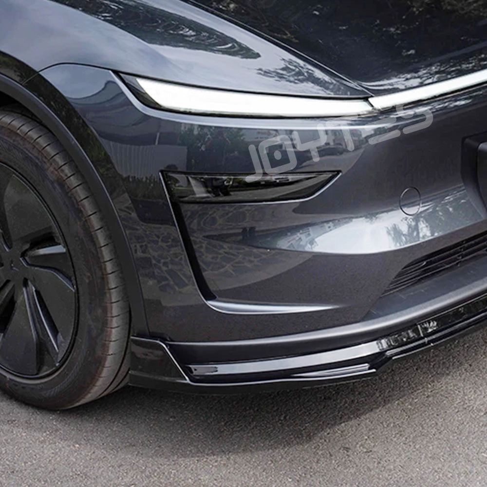 tesla model y carbon fiber front spoiler