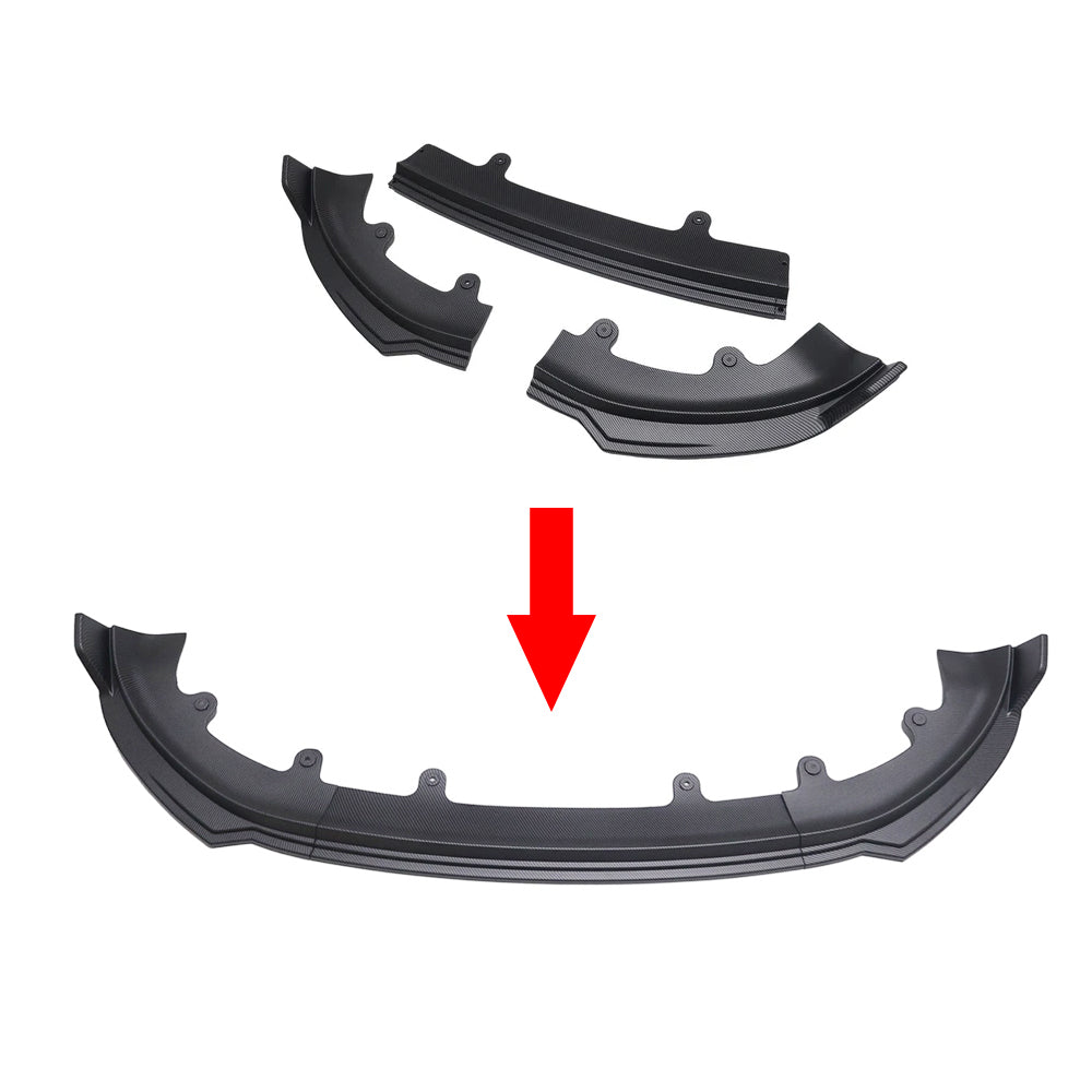 tesla model y front bumper diffuser