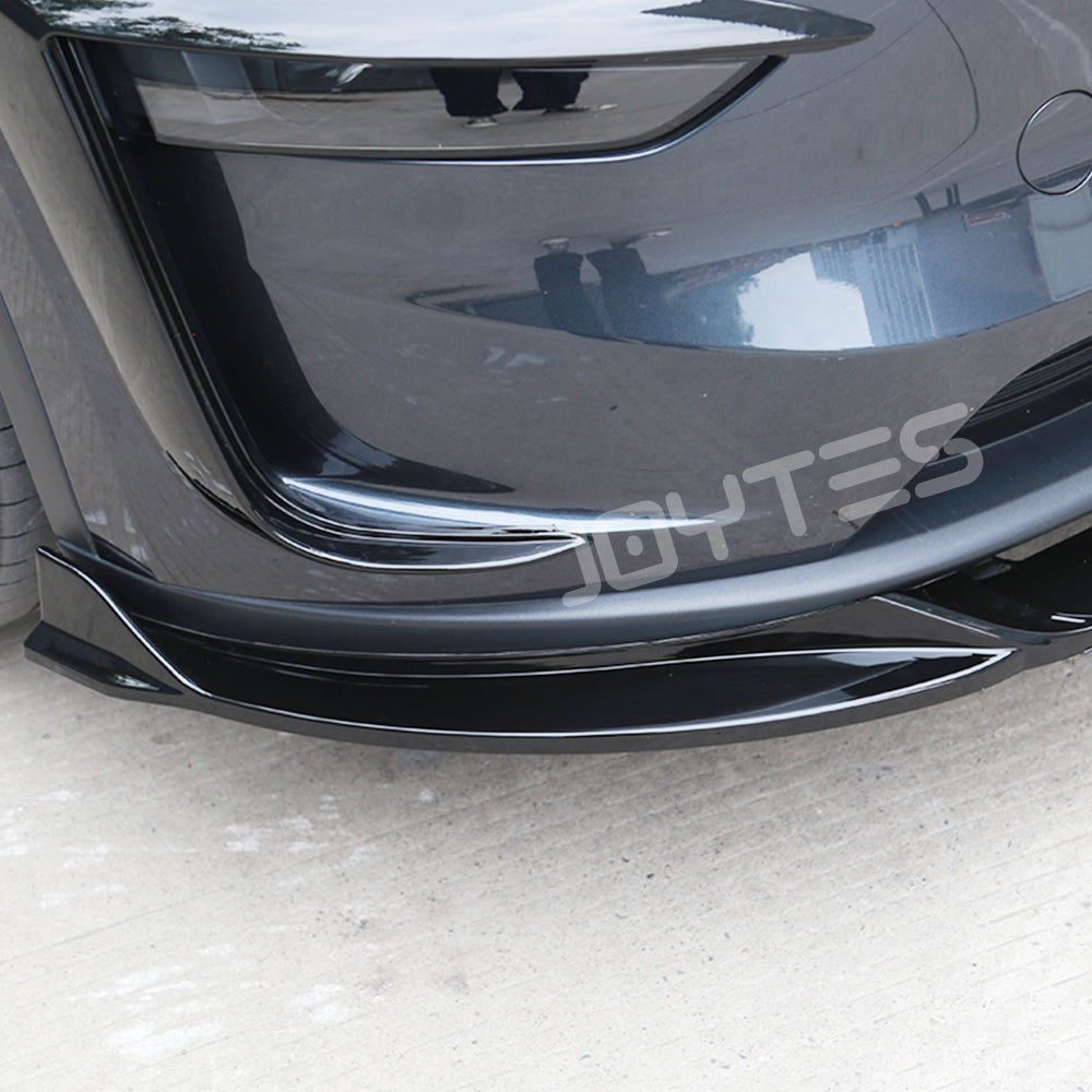 tesla model y front lip wrap
