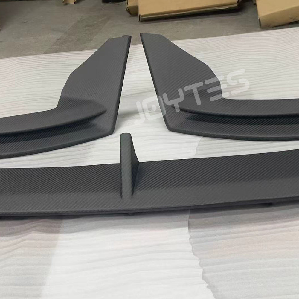 tesla model y juniper front lip spoiler