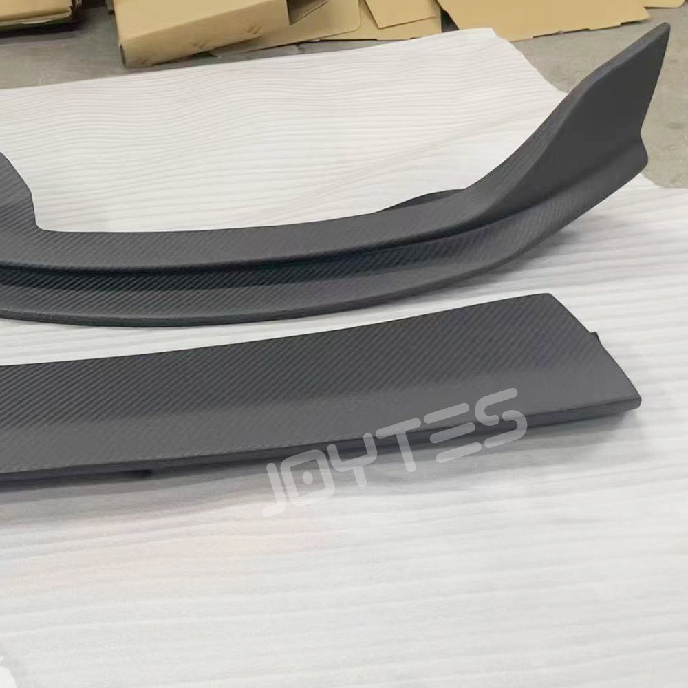 tesla model y juniper front bumper lip splitter