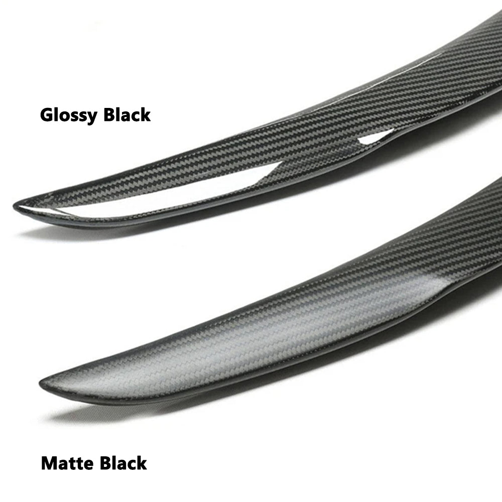 high efficiency carbon trunk spoiler for tesla model y juniper