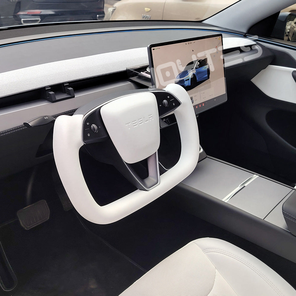 tesla yoke steering wheel for model y refresh