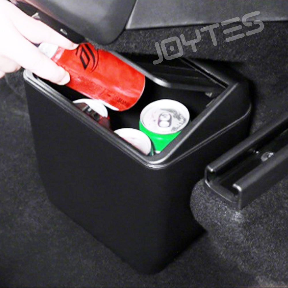 tesla model y trash bin