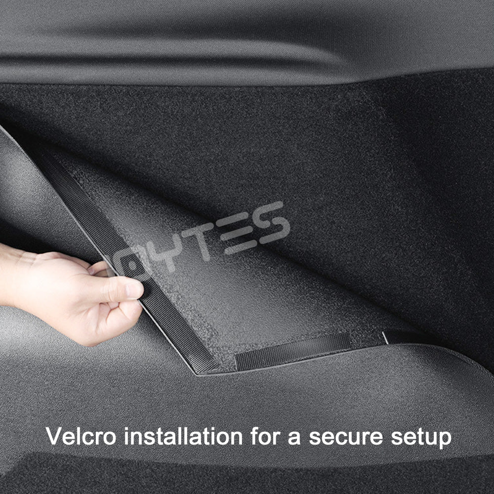 tesla model y juniper trunk side protective panel