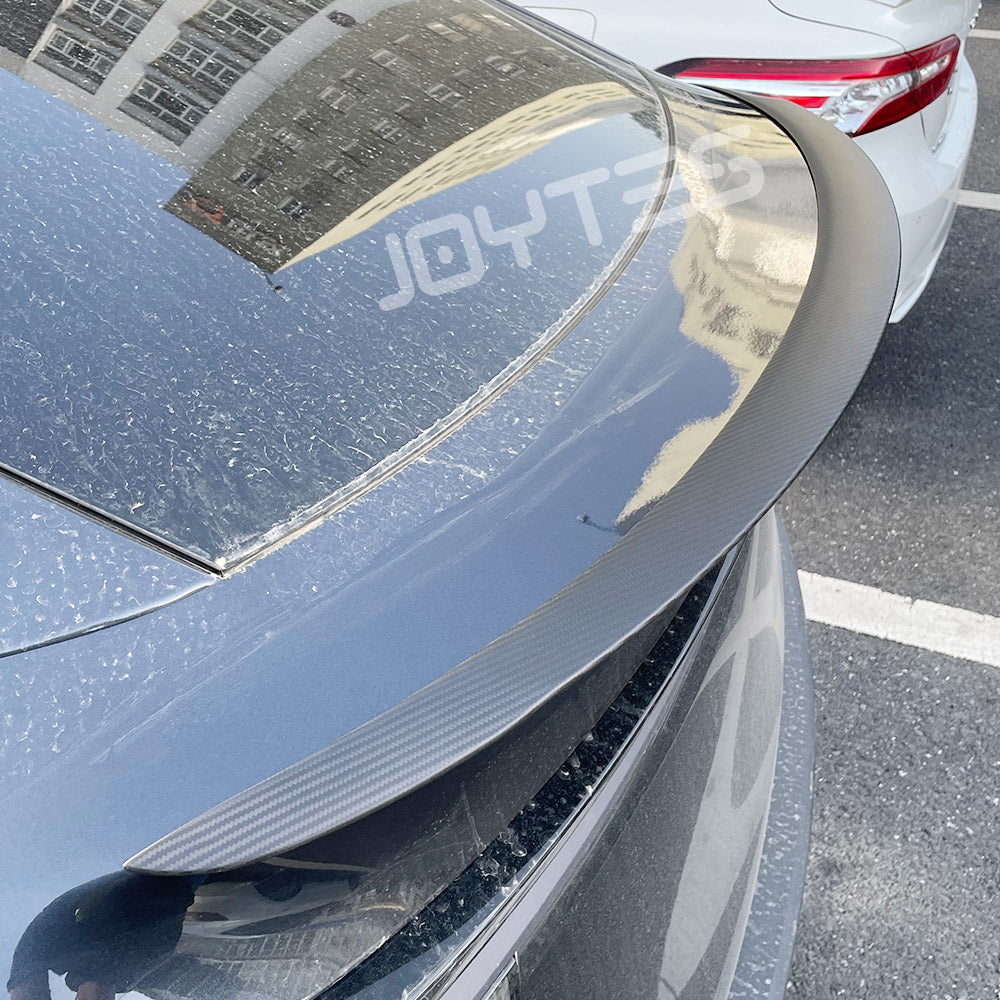 tesla model y big spoiler
