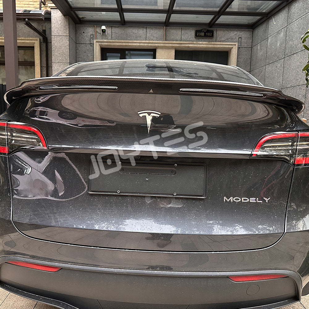 tesla model y rear bumper spoiler