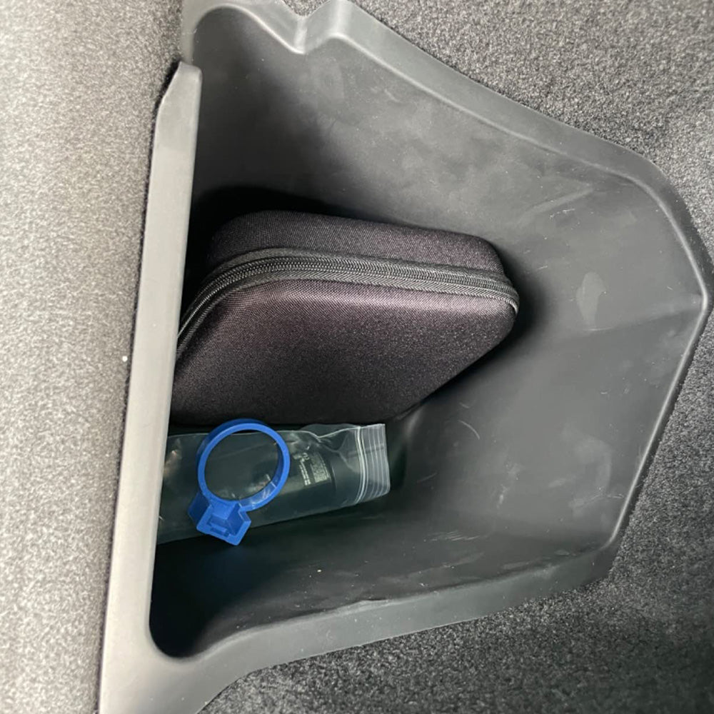 2024 tesla model y trunk storage bins