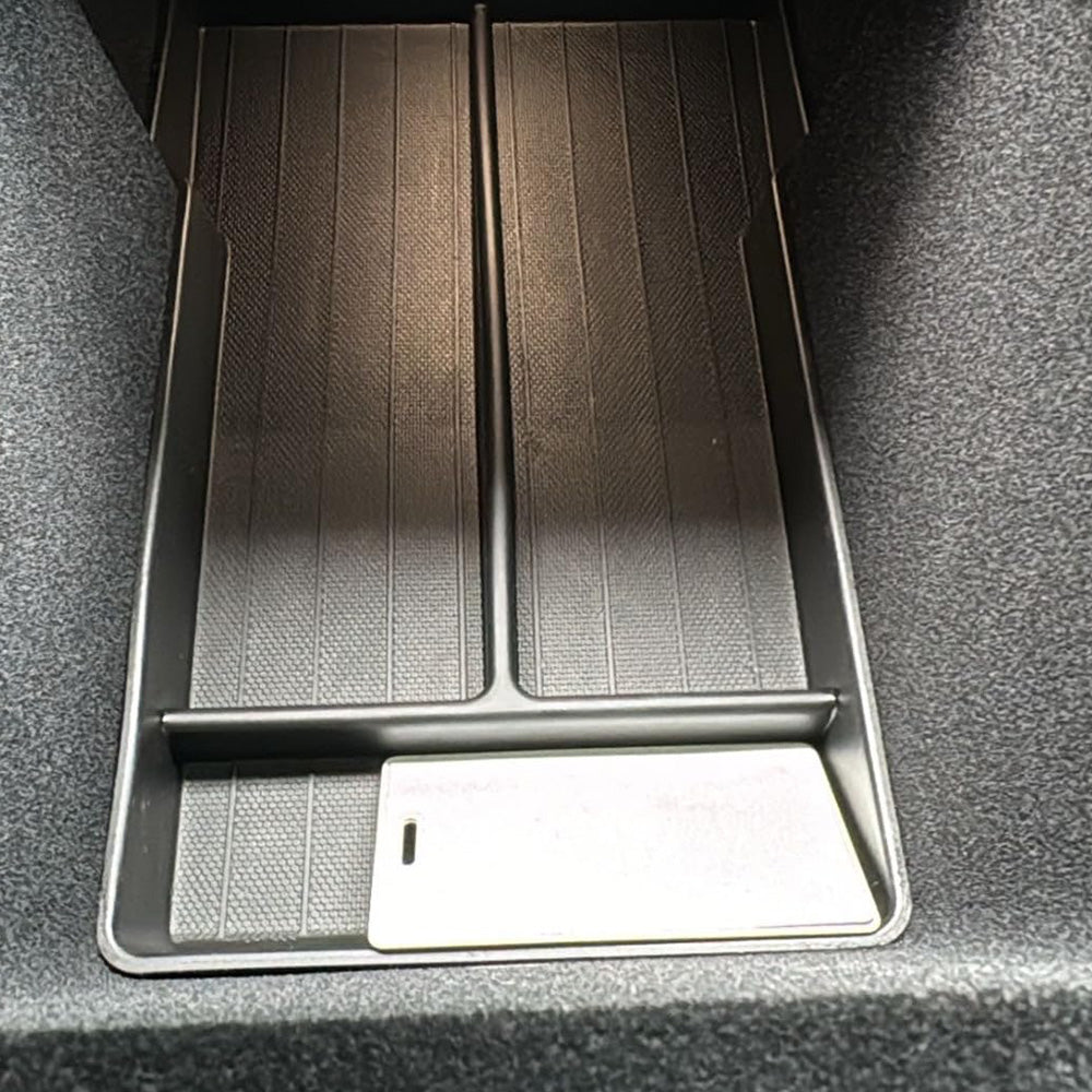 tesla center console trays