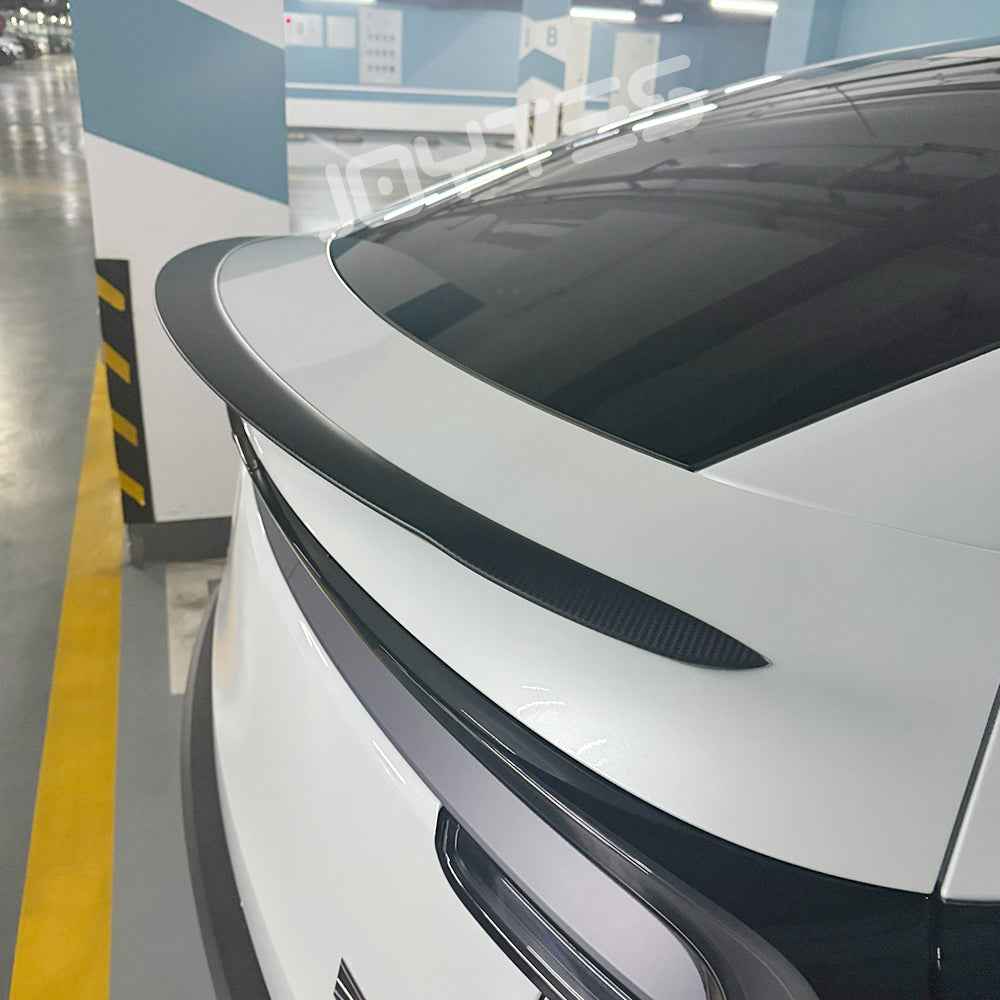 tesla model y juniper custom spoiler