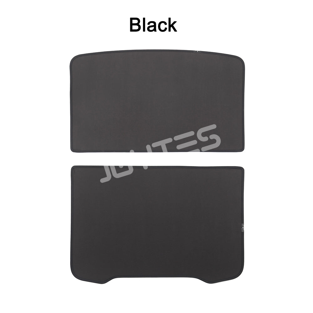 tesla model y glass roof sunshade with uv heat shield