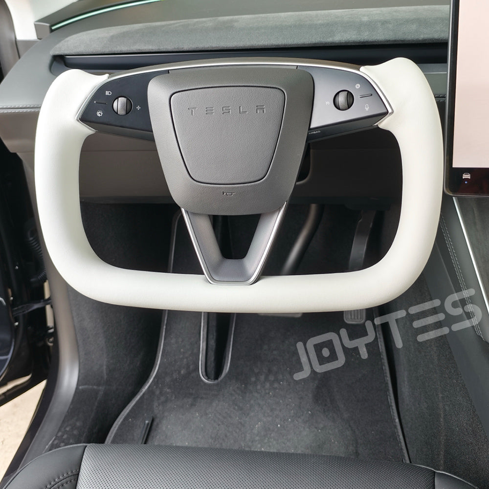 replace tesla yoke steering wheel