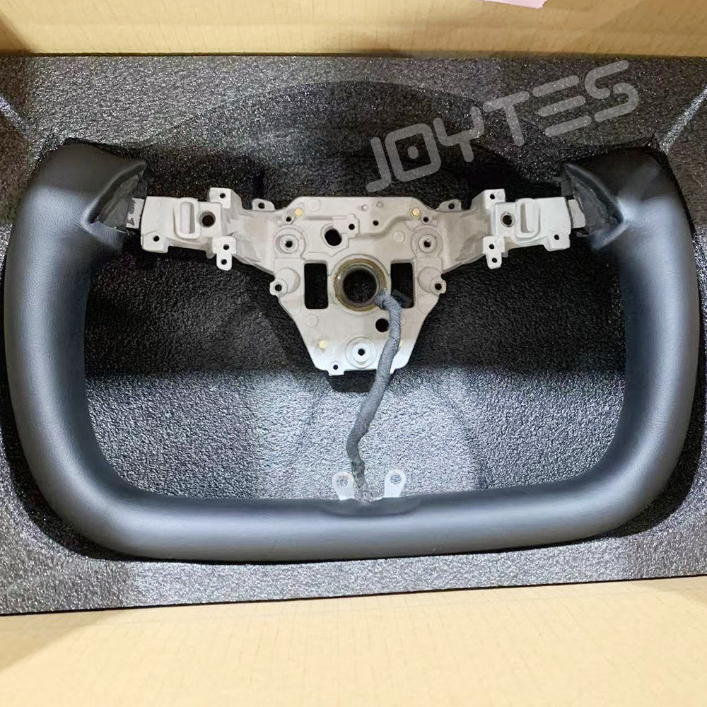 tesla model y juniper yoke steering wheel