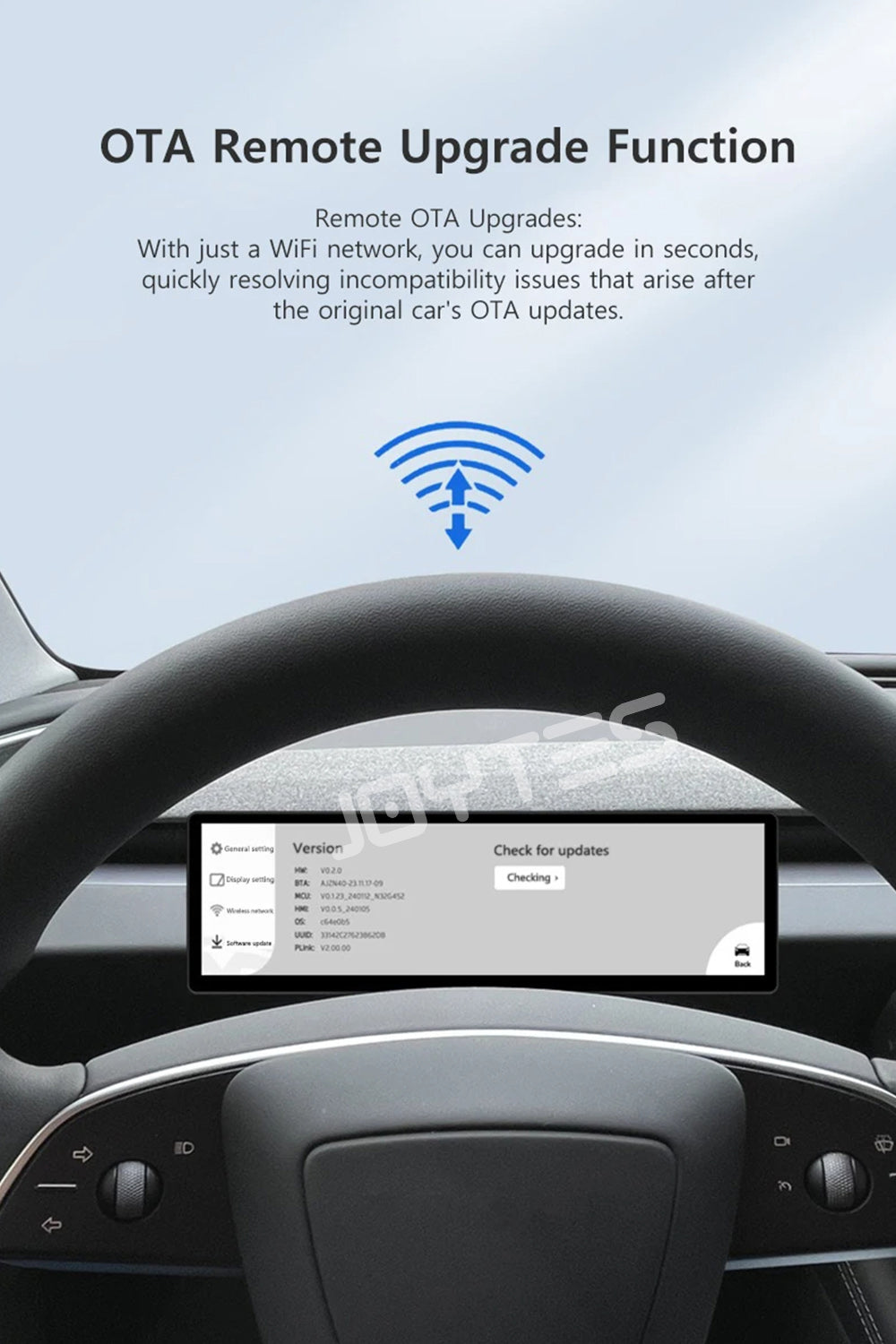 tesla model y aftermarket instrument cluster