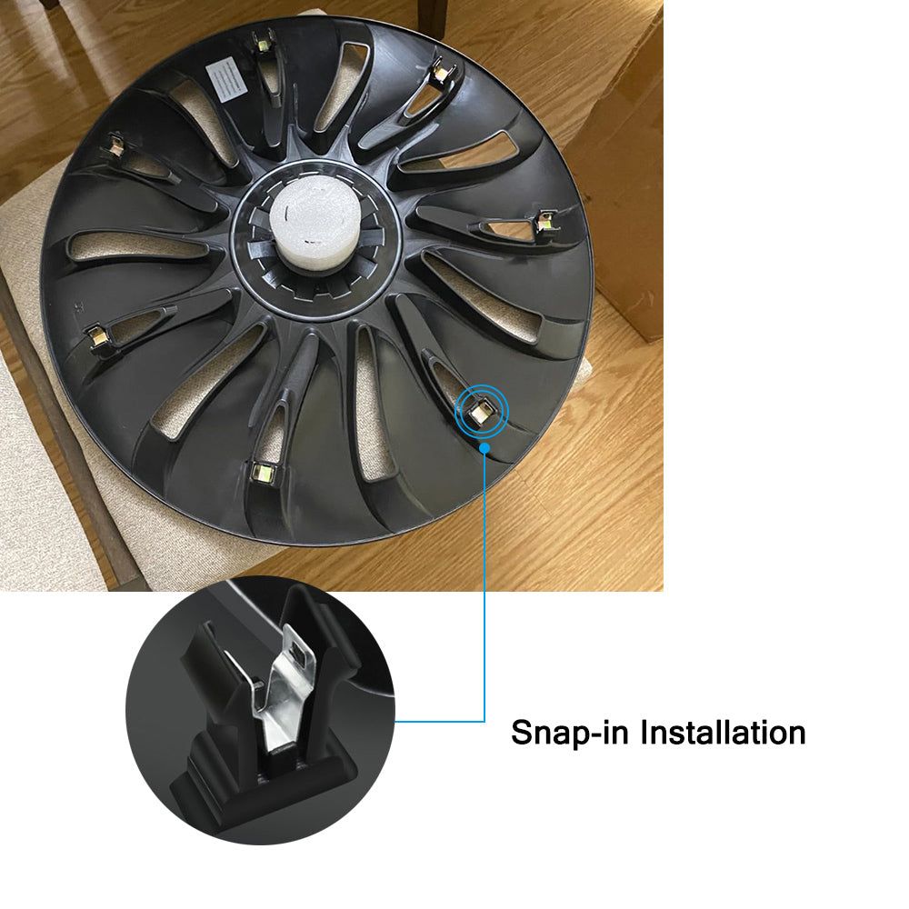 most efficient tesla wheel covers