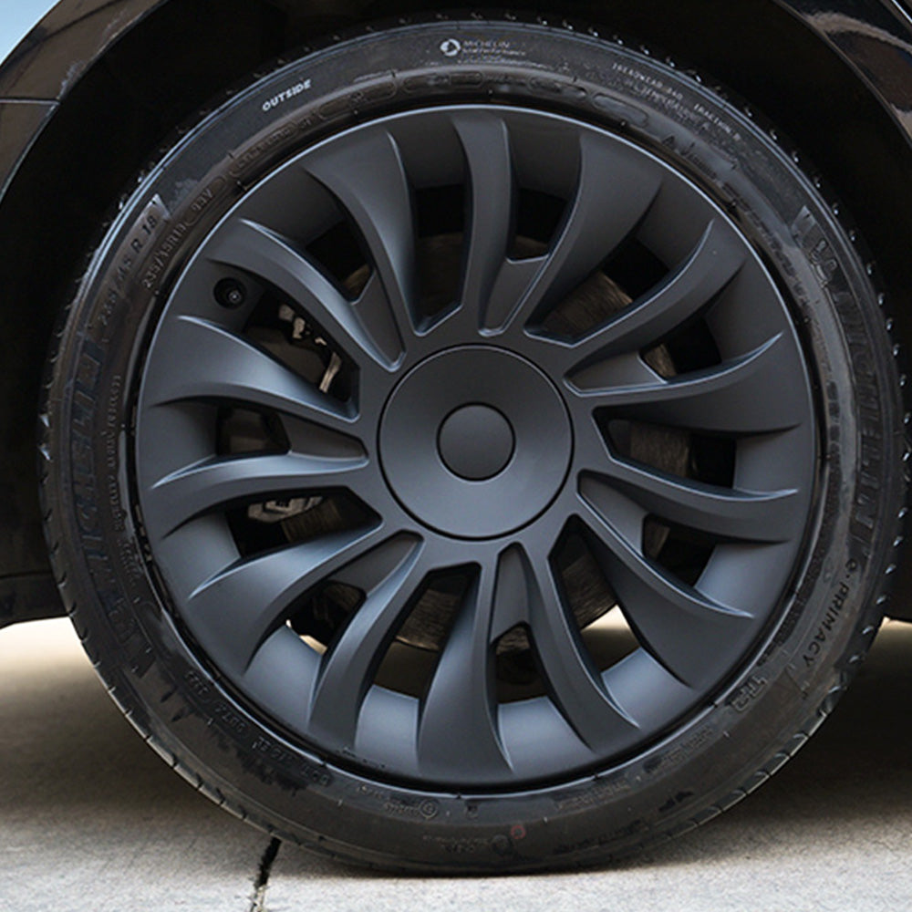 tesla model 3 highland uberturbine wheel covers